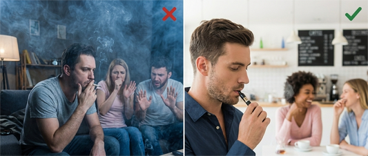 Vapear vs. Fumar: La guía definitiva para el sibarita discreto